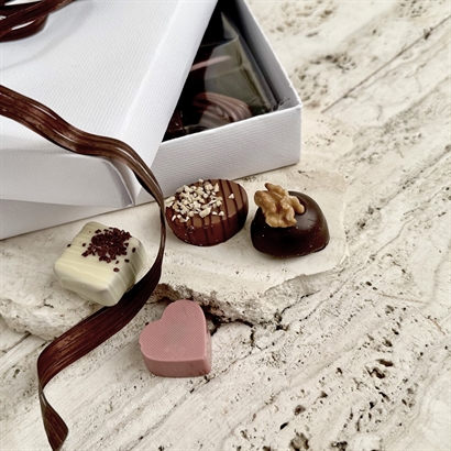 Dansk og belgisk Luksus dessertchokolade 25 stk.